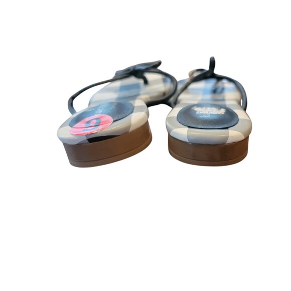 Kate Spade New York FERRY Black Leather Slides  Without Box - Picture 8 of 13